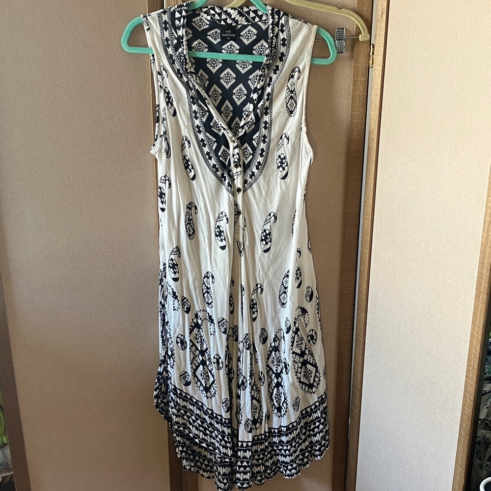 Ace Fashion Geometric Pattern dress 2x